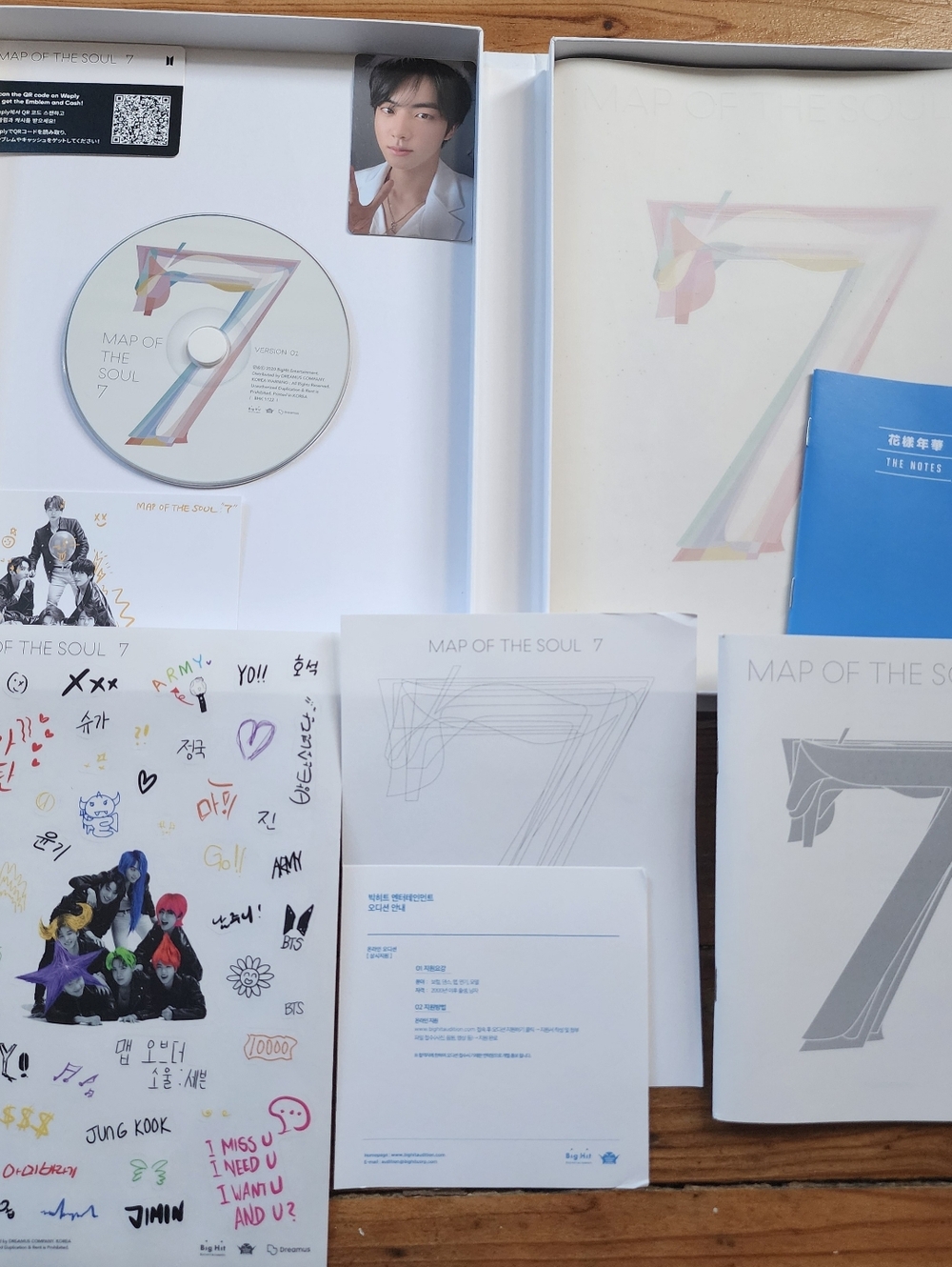BTS 'Map of the Soul 7' Album Version 1